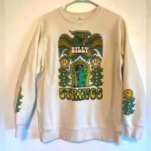Billy Strings Tour Sweatshirt Sweater BMFS!!